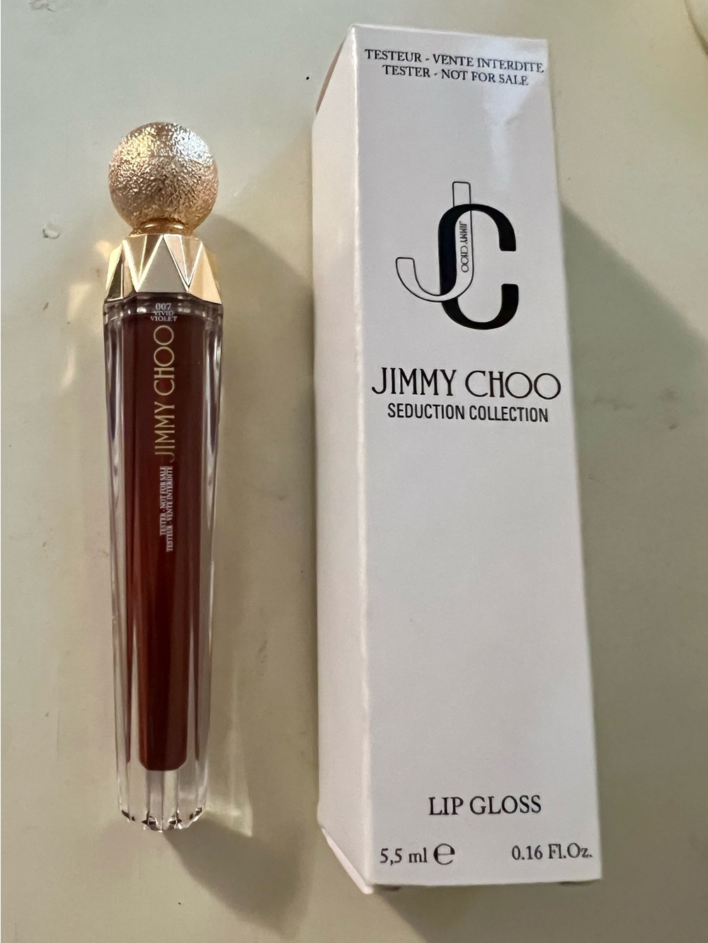 Jimmy Choo Seduction Collection Lip Gloss. 5.5 ml 0.16oz